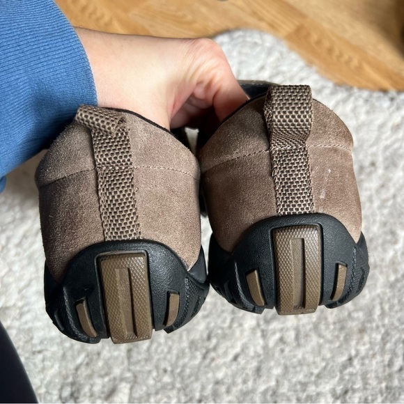 Columbia Techlite Omni Grip Tan/Brown Suede Casual Slip On Moc Shoes Size 11 - Picture 7 of 9